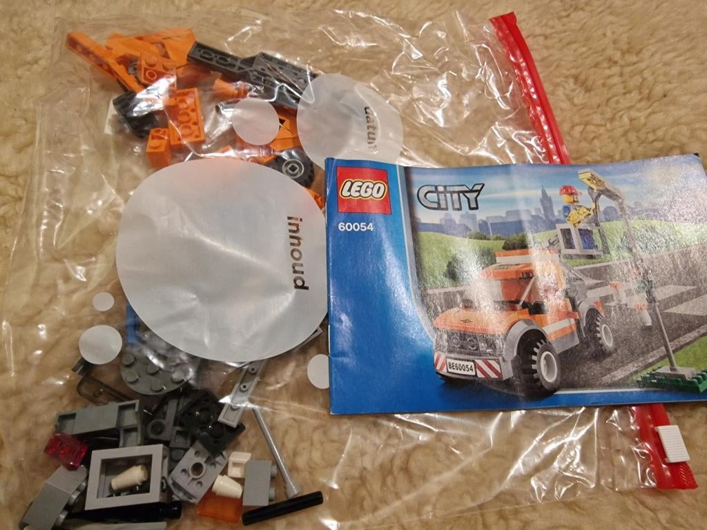 LEGO City 60054 Sleepwagen, Compleet, Lego, Ophalen of Verzenden, Complete set