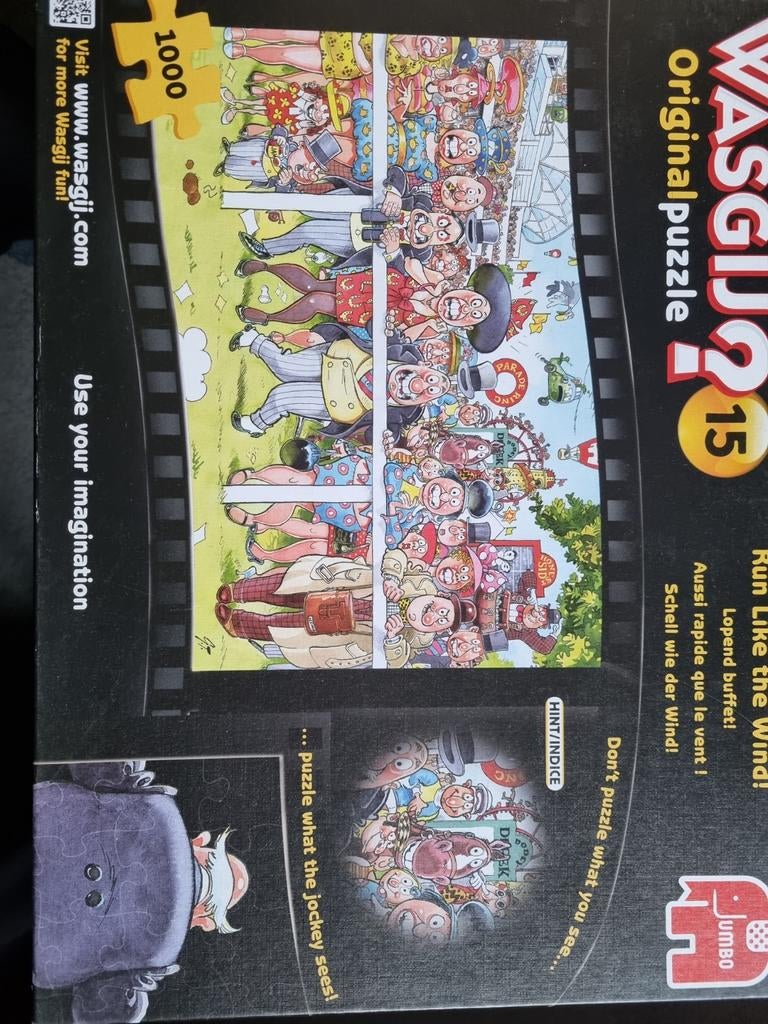 Wasgij original nr 15 lopend buffet, Ophalen of Verzenden, 500 t/m 1500 stukjes, Zo goed als nieuw, Legpuzzel