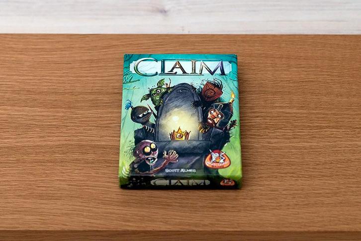 Kaartspel Claim, Hobby en Vrije tijd, Gezelschapsspellen | Kaartspellen, Zo goed als nieuw, Ophalen of Verzenden