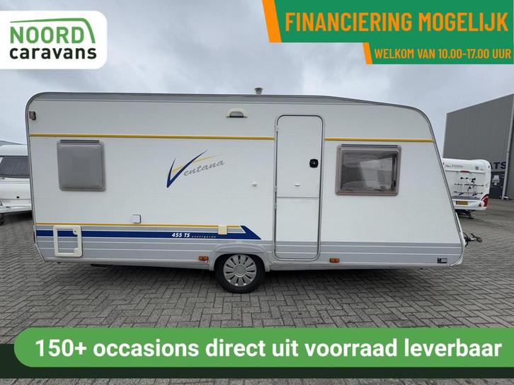 BUERSTNER VENTANA 455 TS AVANTGARDE, EP LEVEL, DAKAIRCO, Caravans en Kamperen, Caravans, Bedrijf, tot en met 4, 1000 - 1250 kg