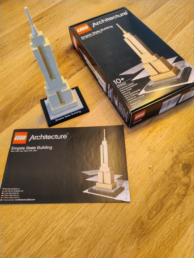 Lego Architecture Empire State Building - 21002, Compleet, Lego, Architecture, Ophalen of Verzenden
