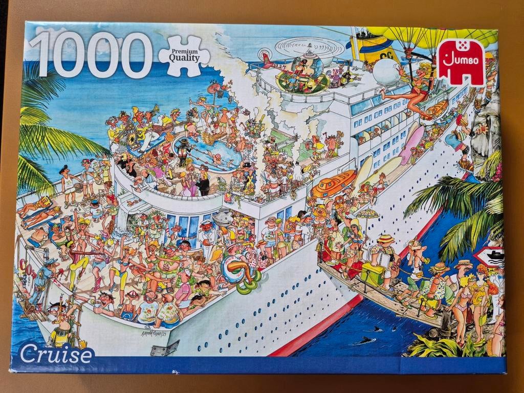 Puzzel van Jumbo, Ophalen of Verzenden, 500 t/m 1500 stukjes, Zo goed als nieuw, Legpuzzel