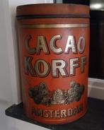 Oude Cacao Korff Blik - Vintage Decoratie, Ophalen