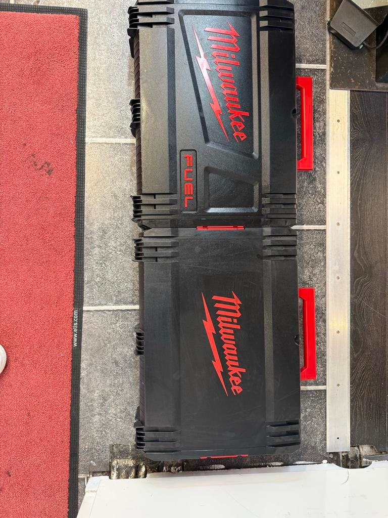 Milwaukee HD-box 2 stuks, Doe-het-zelf en Verbouw, Ophalen of Verzenden, Gevuld, Zo goed als nieuw