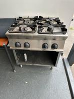 Industriële gasfornuis, Gebruikt, Gas, Vrijstaand, 4 kookzones