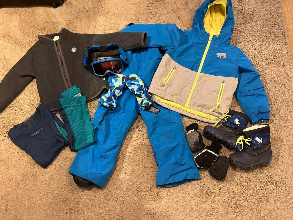 Ski pak set, totaal pakket maat 98, Kinderen en Baby's, Ophalen, Zo goed als nieuw, Maat 98