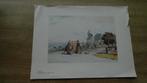 Prent elegance kerstnummer ons zeeland 1926 zie foto, Verzamelen, Gebruikt, Ophalen of Verzenden, Voor 1940, Prent