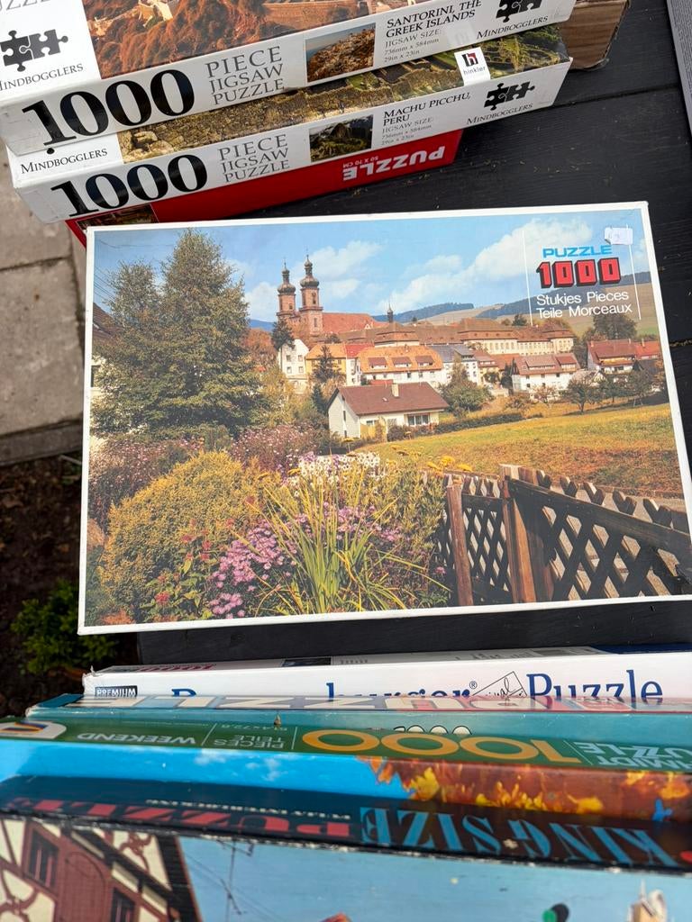 Legpuzzel 1000 stukjes, Ophalen of Verzenden, 500 t/m 1500 stukjes, Zo goed als nieuw