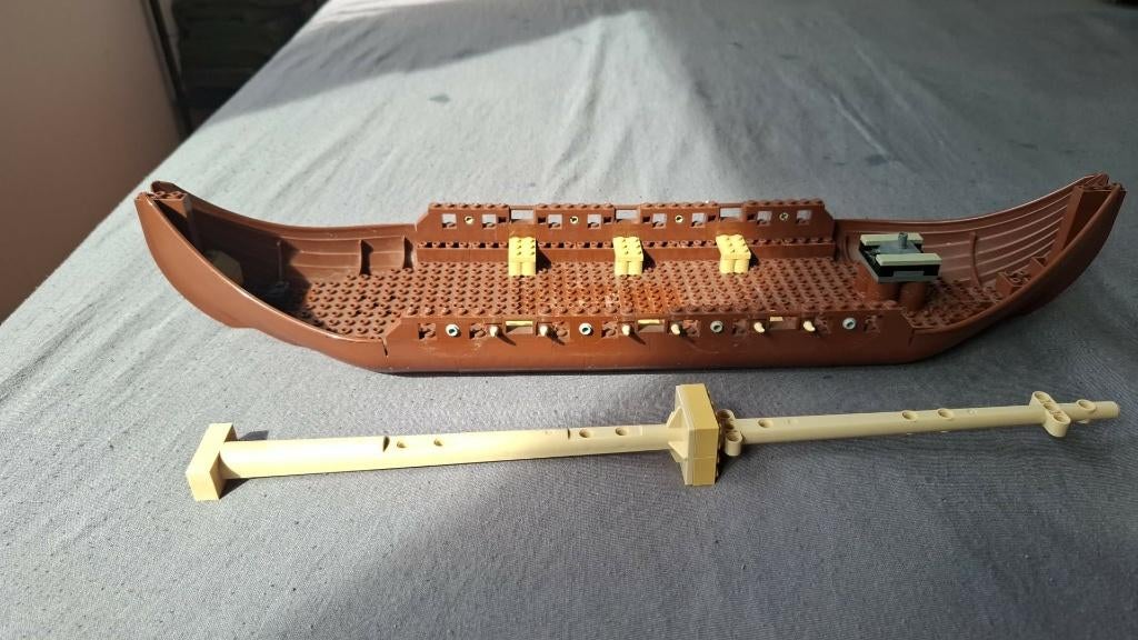 viking schip onderdelen 7018, Gebruikt, Lego, Overige typen, Pirates