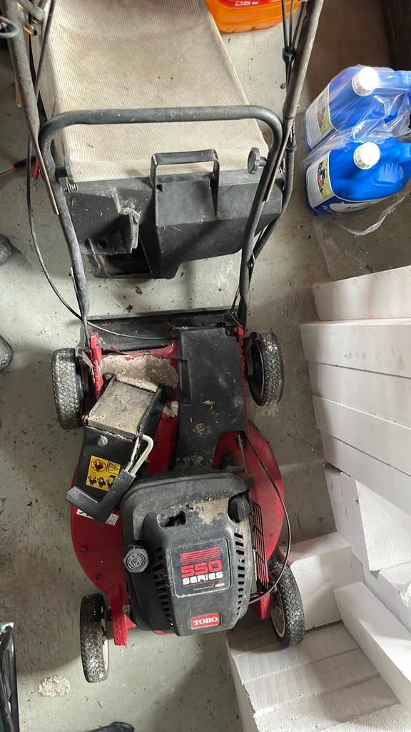 Benzine grasmaaier Toro 550, Ophalen, Cirkelmaaier, Gebruikt, Versnellingen