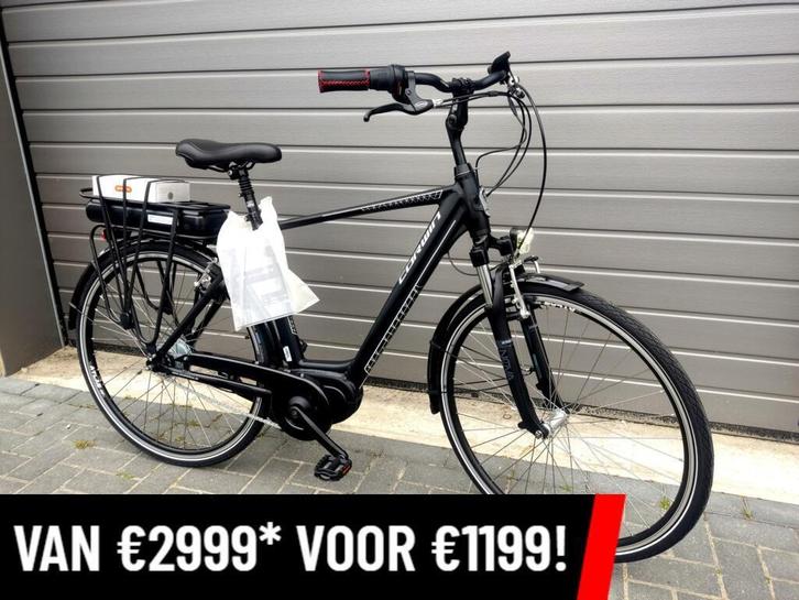 Nieuwe Corwin elektrische herenfiets 80NM middenmotor!koopje, Fietsen en Brommers, Elektrische fietsen, Nieuw, Gazelle, 55 tot 59 cm