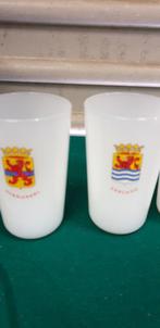 glazen wit provincies 4 stuks, Verzamelen, Glas en Borrelglaasjes, Ophalen of Verzenden, 'T Olde Gre-j, Info@toldegrej.nl, Endepoelstraat 20f Didam