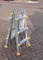 Nieuwe trap- ladder 2x4 sport - 5 in 1 vaderdag tip!!, Nieuw, Ophalen of Verzenden