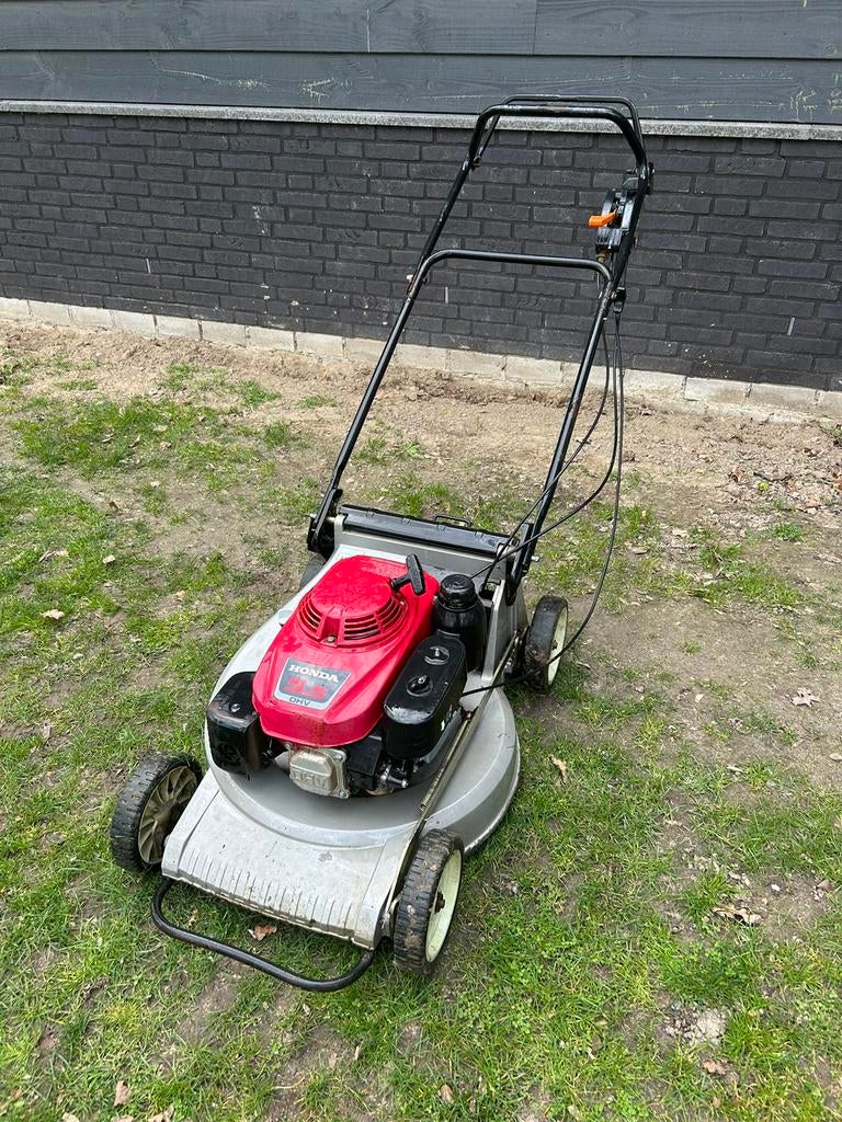 Aluminium grasmaaier met Honda GXV motor, Tuin en Terras, Grasmaaiers, Ophalen, Cirkelmaaier, Gebruikt, Benzine-grasmaaier