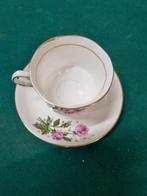 kop en schotel balmoral castle  roze bloemen, Antiek en Kunst, Ophalen of Verzenden