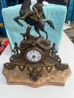 Antieke bronzen jachtklok, Ophalen of Verzenden