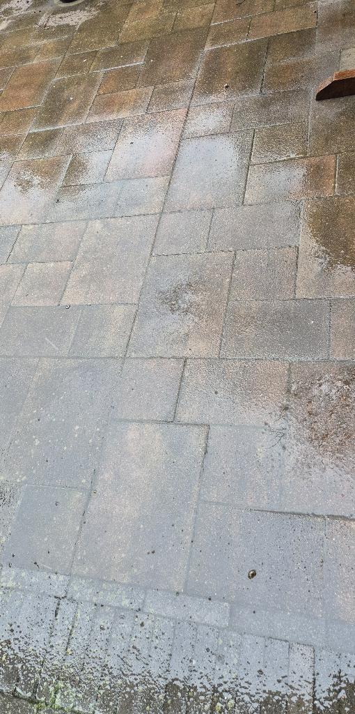 Terrastegels in zeer goede staat ongeveer 6m2, Ophalen, Gebruikt, 5 tot 10 m², Beton