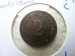 2 Pfennig 1874 C Duitsland, Postzegels en Munten, Munten | Europa | Niet-Euromunten, Ophalen of Verzenden, Duitsland, Losse munt