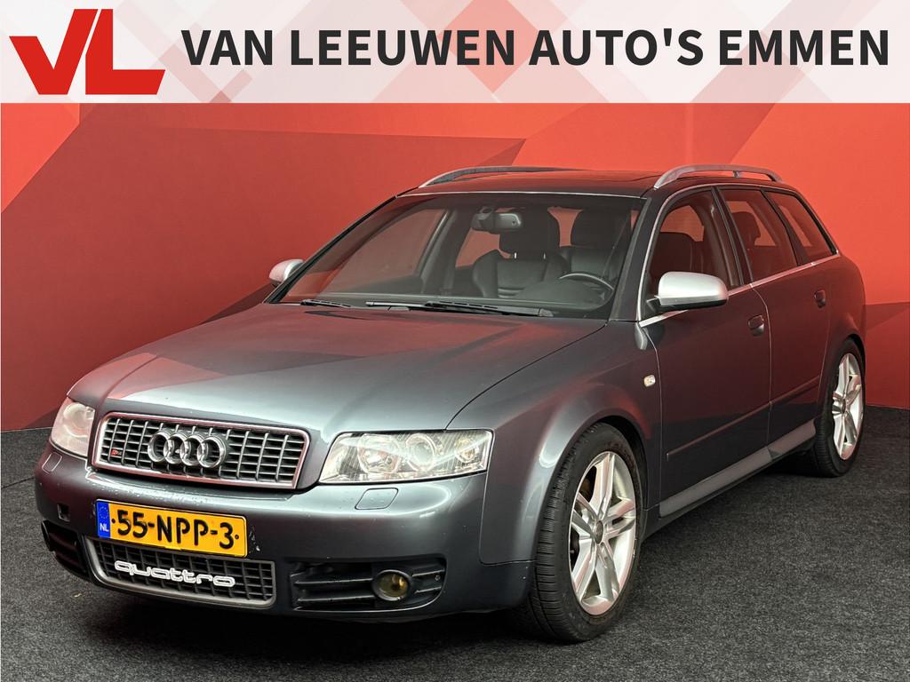 Audi A4 Avant 4.2 V8 quattro S4 Pro Line, Auto's, Gebruikt, A4, 1760 kg, Leder