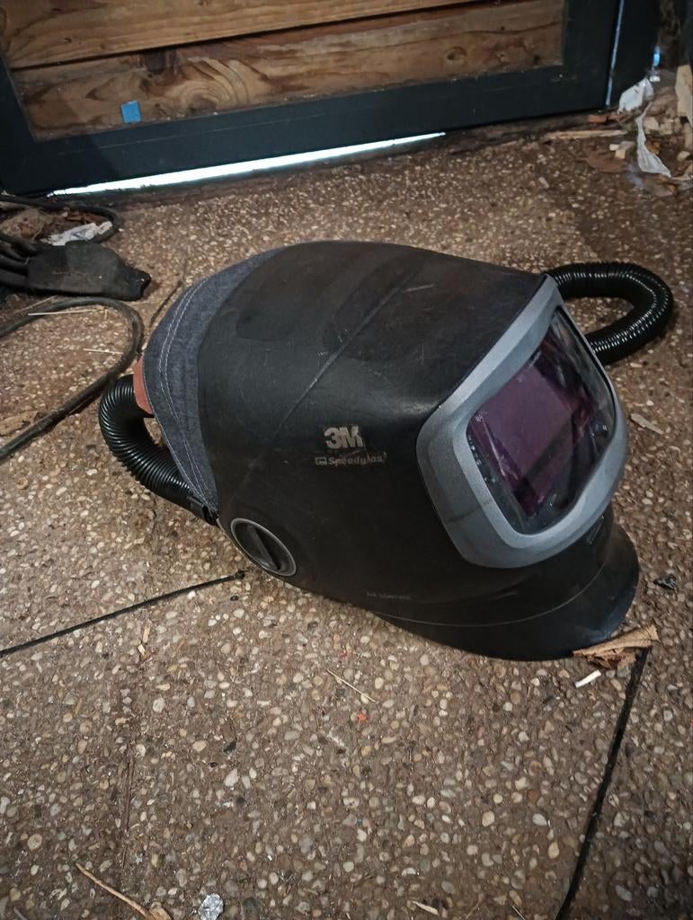 Speedglas Adflo Lashelm G5-01, Lasfilter, Ophalen of Verzenden, Gebruikt