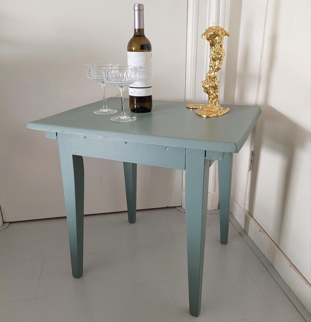 Tafeltje Bijzettafel Salontafel Sidetable Vintage Brocante, Huis en Inrichting, Tafels | Bijzettafels, Ophalen