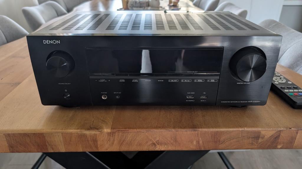 Denon AVR-X1600H receiver, Audio, Tv en Foto, Versterkers en Receivers, Ophalen of Verzenden