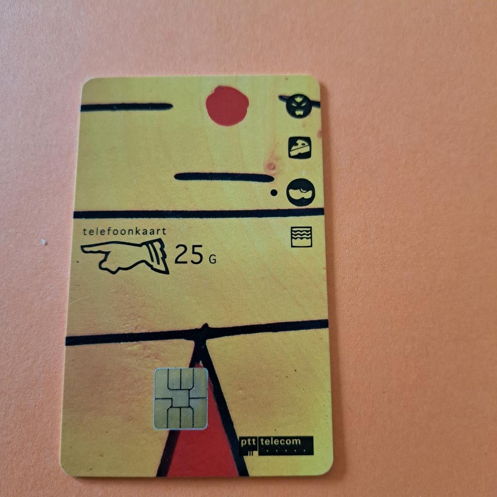 PTT Telecom telefoonkaart 25G, Verzamelen, Telefoonkaarten, Ophalen of Verzenden, Nederland