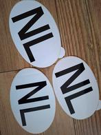 Vintage NL auto sticker - Nederland ovaal, Ophalen of Verzenden, Nieuw, Auto of Motor