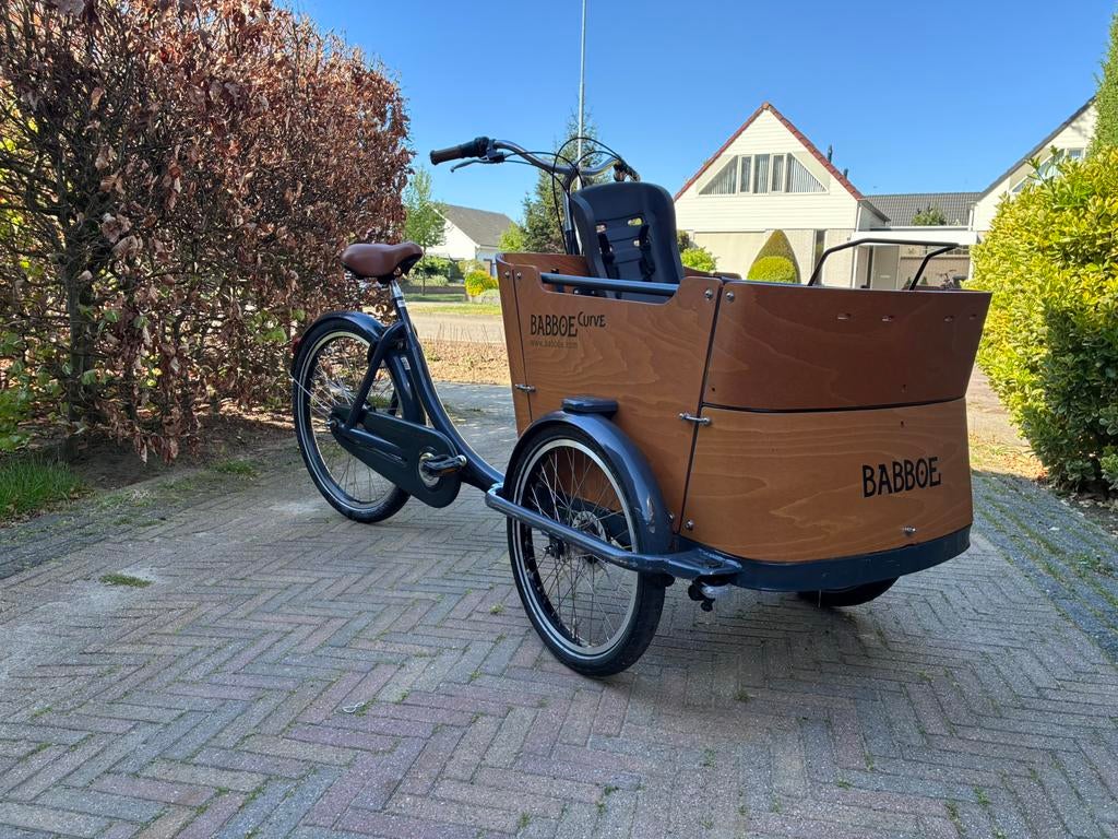 Babboe Curve (niet elektrisch) met veel extra’s, Ophalen, Gebruikt, 4 kinderen of meer, Elektrisch