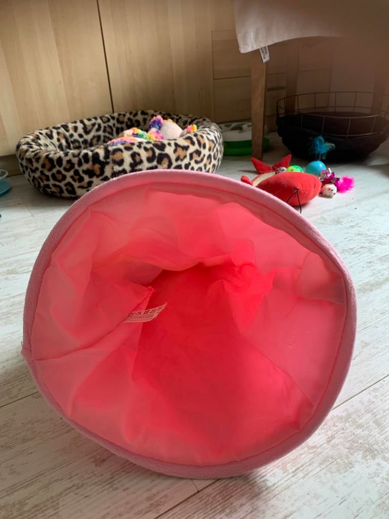 Katten speel tunnel, Ophalen of Verzenden, Zo goed als nieuw