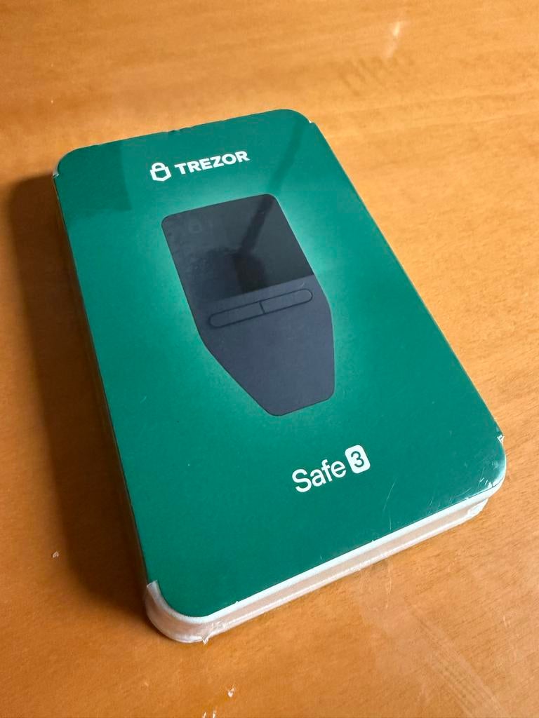 Trezor Safe 3 - Hardware Wallet voor Crypto - Nieuw, Ophalen of Verzenden, Nieuw