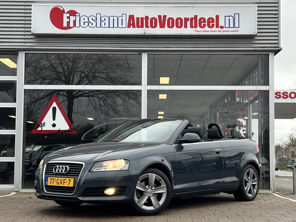 Audi A3 Cabriolet 1.8 TFSI Ambition Pro Line Automaat / Nieu, Auto's, Gebruikt, Zwart, 4 cilinders, Bedrijf