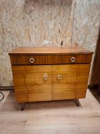 Vintage teak kastje mid century design wandmeubel wandkast, Ophalen, Huis en Inrichting