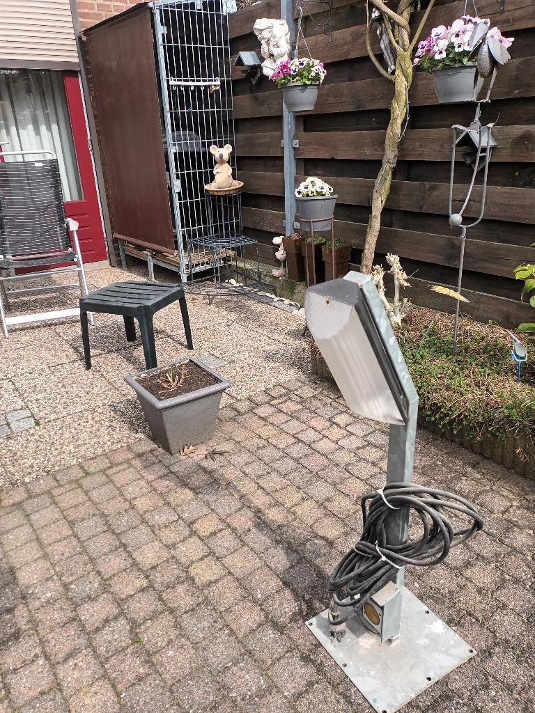 Buiten voortentlamp, Caravans en Kamperen, Caravan accessoires, Ophalen, Zo goed als nieuw