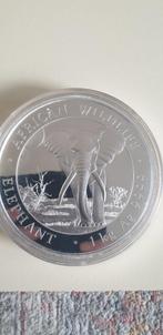 1 Kilo Somalische Olifant Zilveren Munt 2025, Ophalen