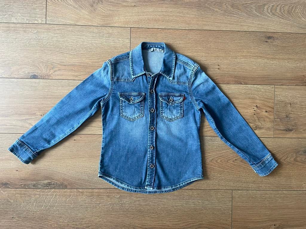 LTB jeans leuke spijkerblouse maat 128, Kinderen en Baby's, Kinderkleding | Maat 122, Ophalen of Verzenden, Gebruikt, Jongen, Broek