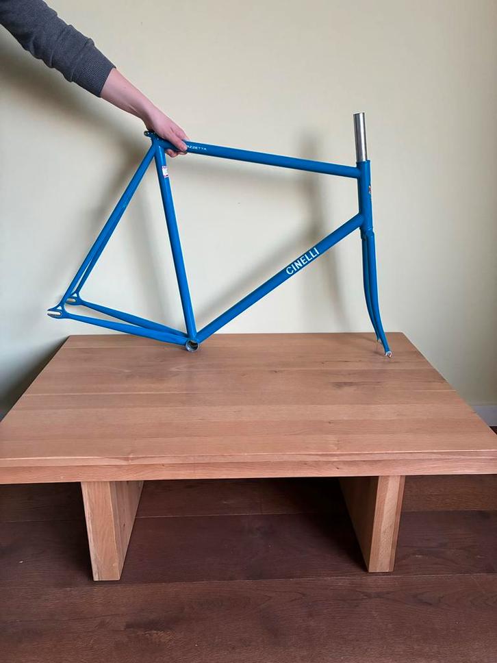 Cinelli Gazetta Baanfiets Frame - 60cm - Nooit Gebruikt, Fietsen en Brommers, Fietsonderdelen, Zo goed als nieuw, Racefiets, Frame