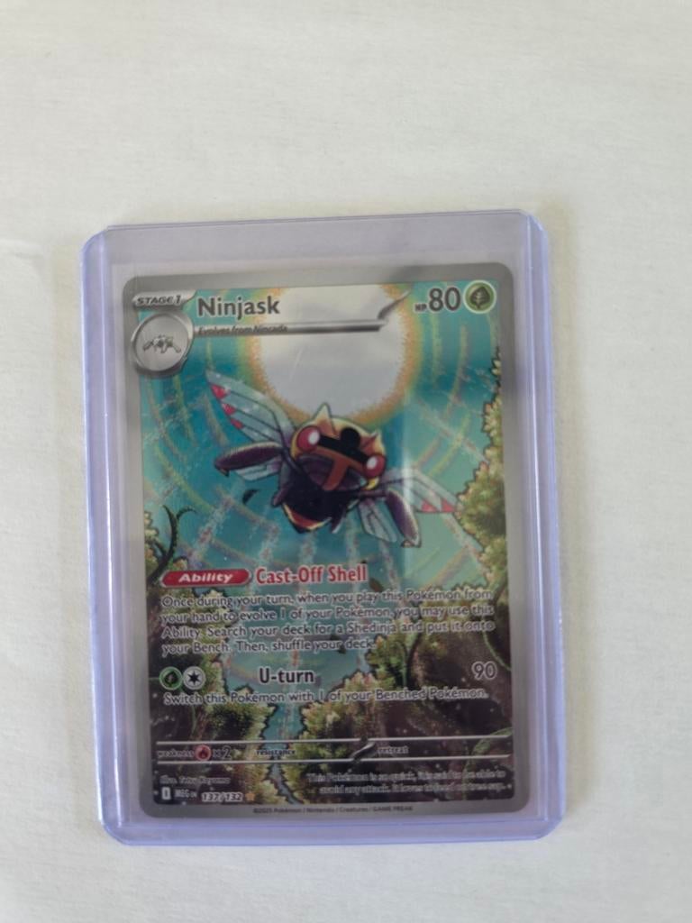 Ninjask Pokémon Kaart - Zo goed als nieuw, Ophalen of Verzenden, Zo goed als nieuw, Losse kaart