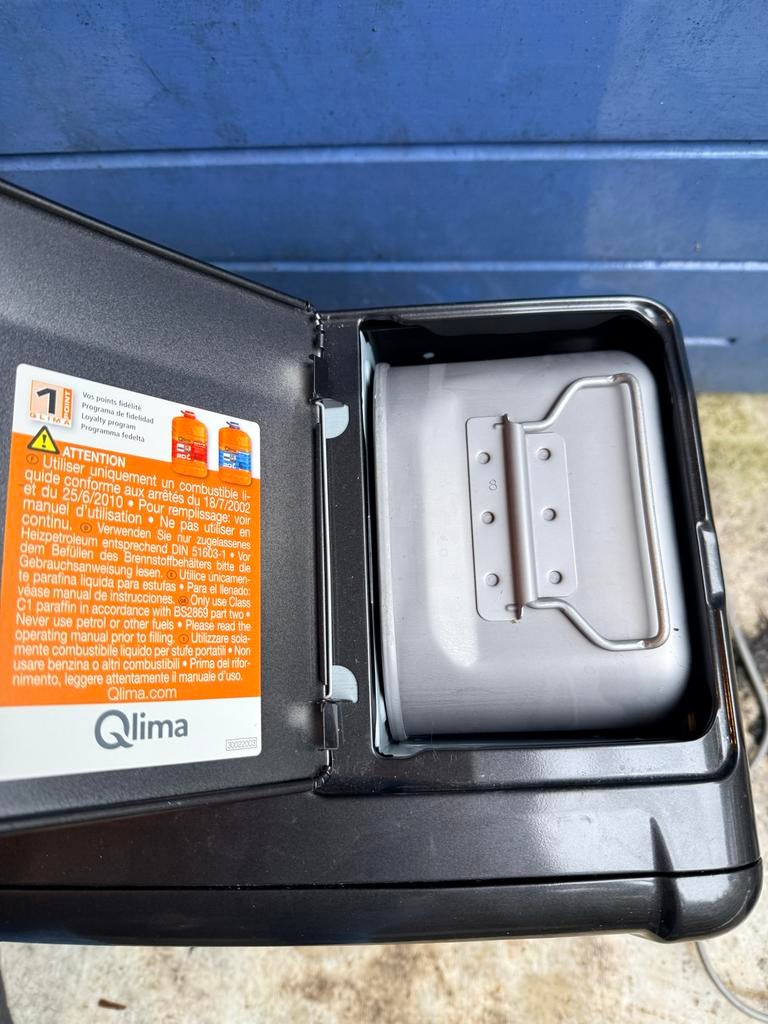 Qlima Petroleumkachel - Qlima SRE3230TC laserkachel, Huis en Inrichting, Kachels, Ophalen, Gebruikt, Overige brandstoffen, Petroleumkachel