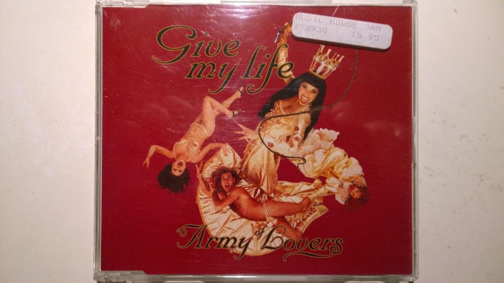 Army Of Lovers - Give My Life, Maxi-single, Ophalen of Verzenden, Zo goed als nieuw, 1 single