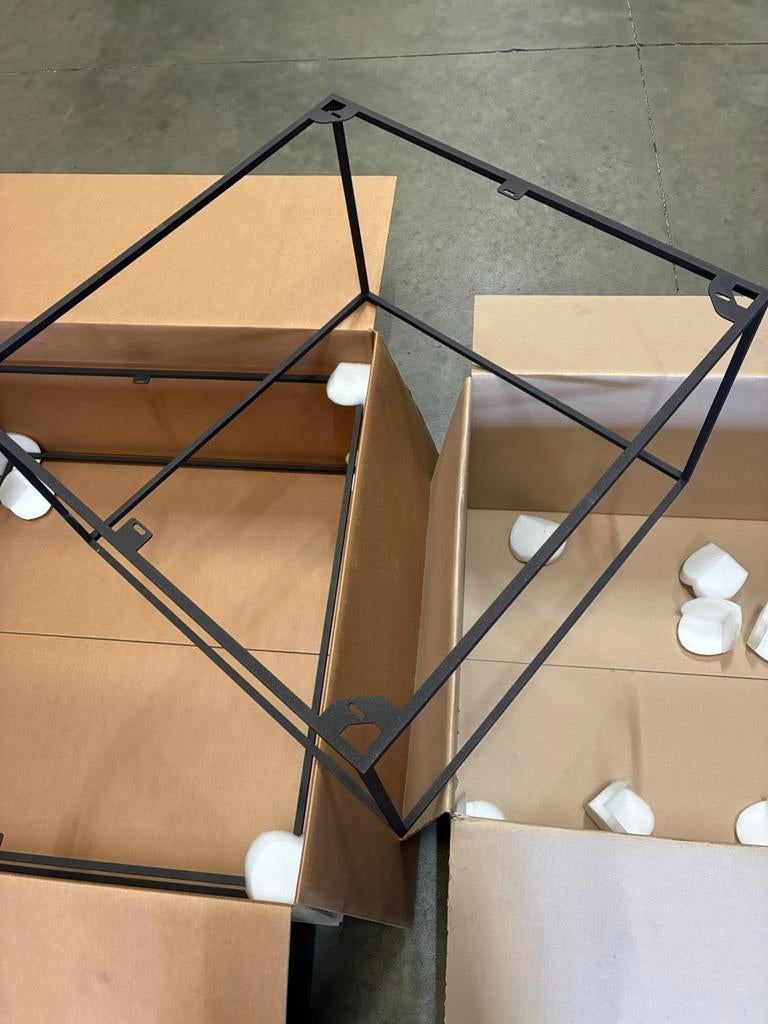 Salontafel frames, Modern design, 50 tot 100 cm, Vierkant, Nieuw