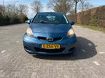 Toyota Aygo 1.0 12V 5 deurs 2009 Blauw / airco, Auto's, Toyota, Voorwielaandrijving, Stof, 68 pk, Grijs
