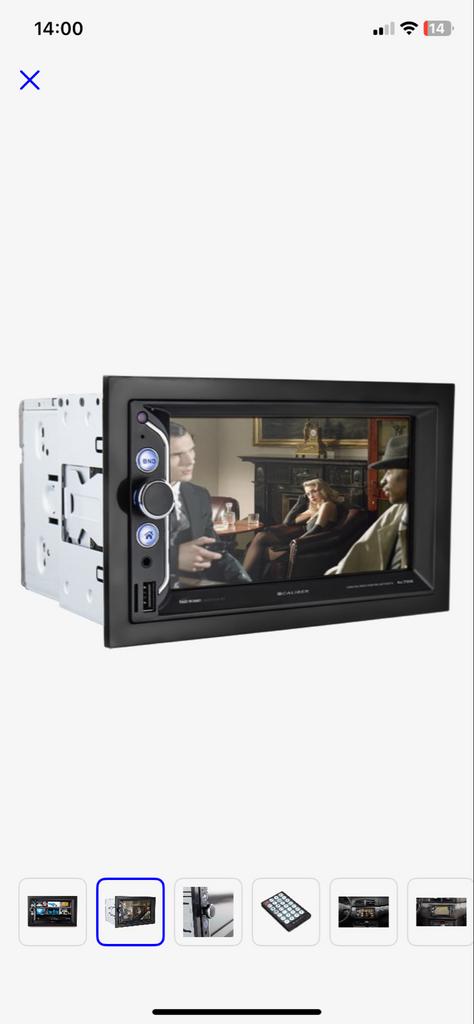 Caliber Auto Radio met Scherm - Bluetooth, USB, SD, Auto diversen, Ophalen of Verzenden, Nieuw