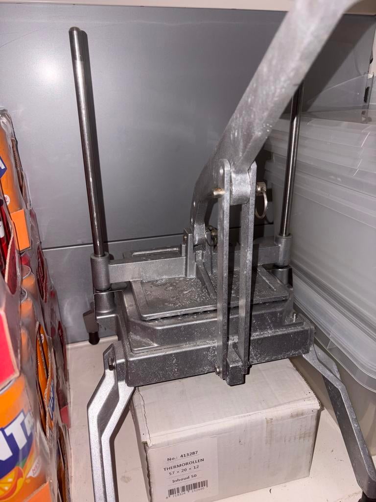 Sla snijmachine, Ophalen, Gebruikt