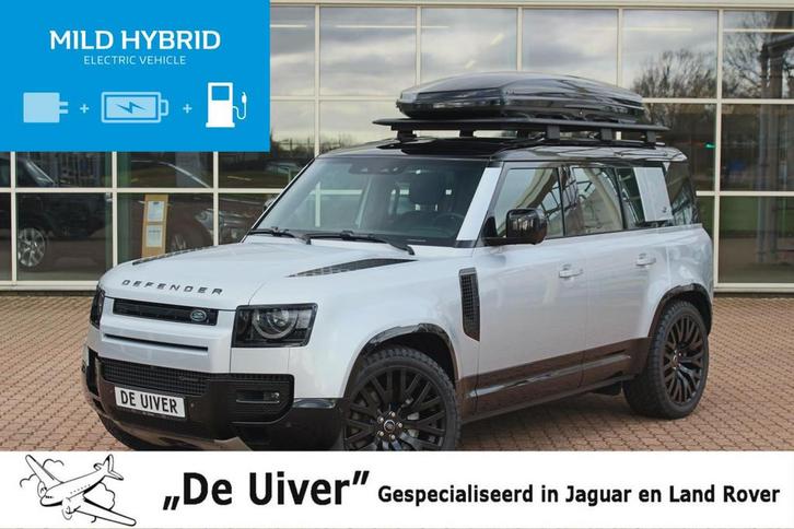 Land Rover Defender 3.0 P400 110 X-Dynamic HSE MHEV MY 2023,, Auto's, Land Rover, Bedrijf, Te koop, 360° camera, 4x4, ABS, Adaptieve lichten