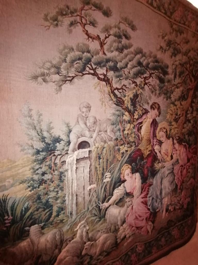 tapestry aubusson barok stijl naar François Boucher, Antiek en Kunst, Ophalen