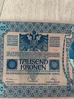 Oostenrijks-Hongaars bankbiljet 1000 Kronen 1902, Ophalen of Verzenden, Oostenrijk, Los biljet