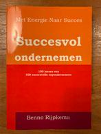 Succesvol ondernemen - Met Energie Naar Succes, Ophalen of Verzenden, Zo goed als nieuw, Management