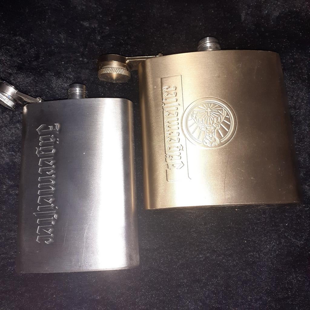Jägermeister heupflessen - Set van 2, Ophalen of Verzenden