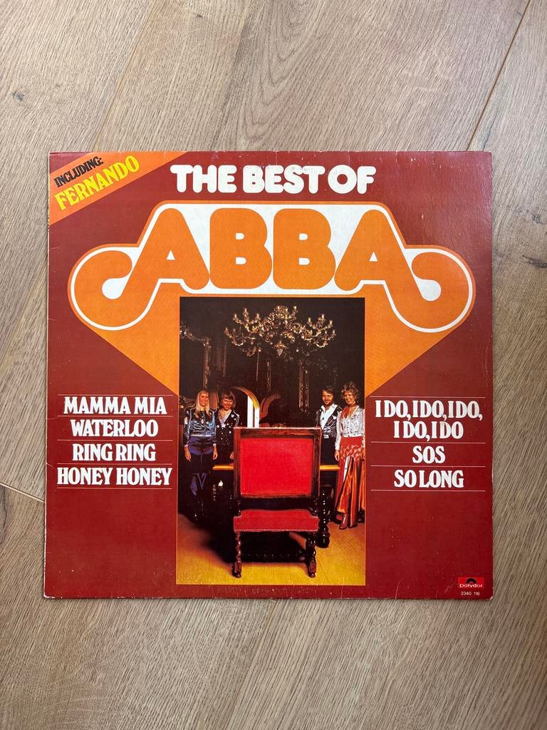 ABBA - The Best Of LP, Cd's en Dvd's, Vinyl | Pop, Ophalen of Verzenden, 1960 tot 1980, Gebruikt, 12 inch